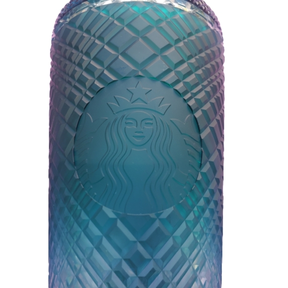 Starbucks 2023 Green Gradient Ombre Jeweled Grande (16oz) Tumbler, NWT - Picture 3 of 5